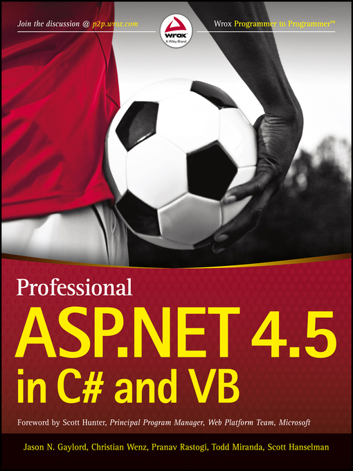 Title details for Professional ASP.NET 4.5 in C# and VB by Jason N. Gaylord - Wait list
